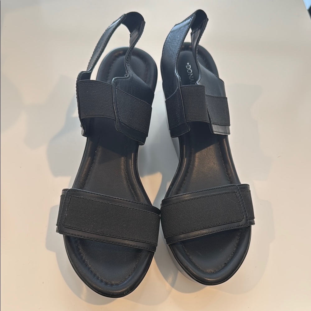 Black Sandals by Donald J Pliner